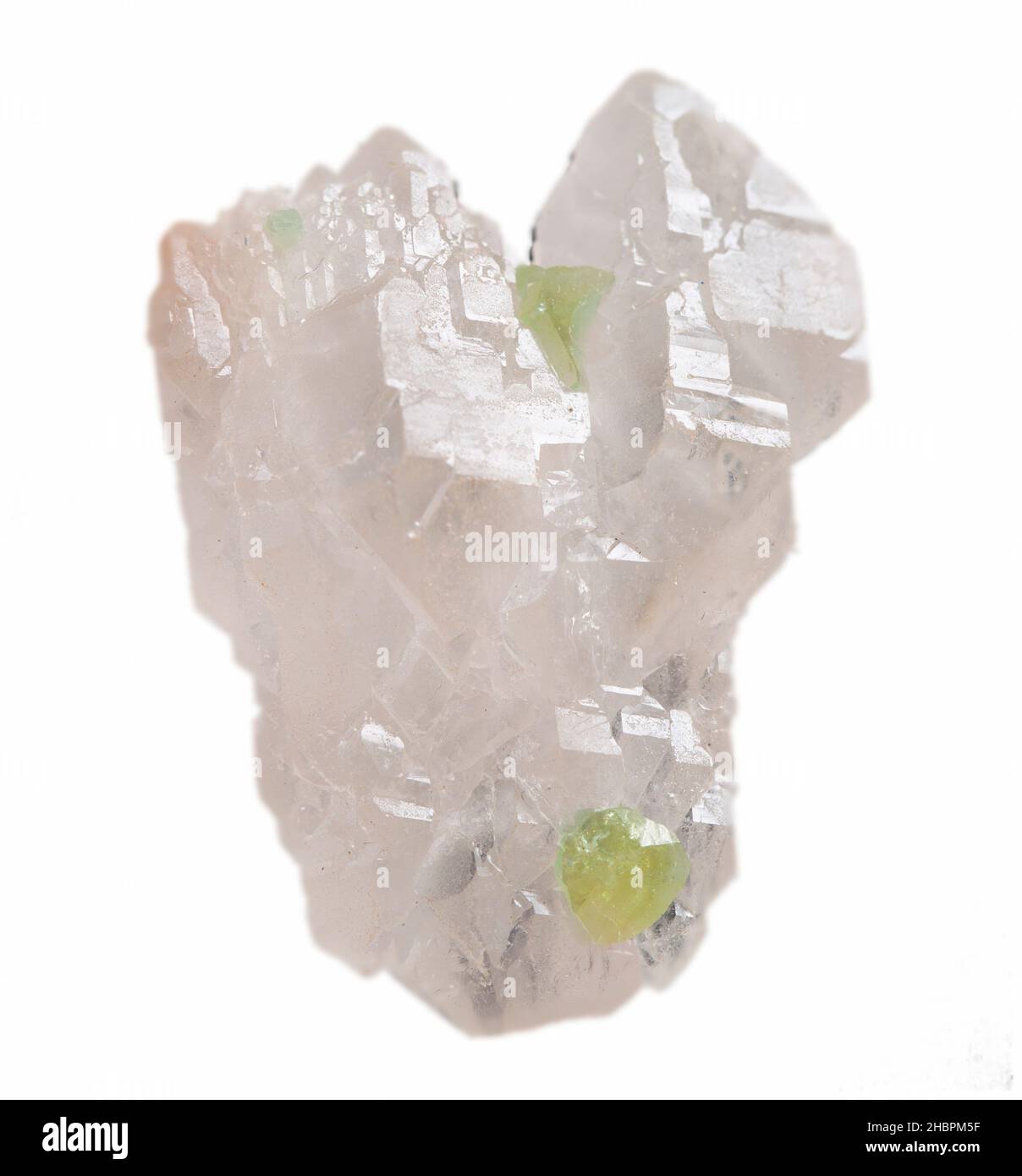 Kristall Mineral Probe Stein Geologie Edelstein Kristall Stockfoto