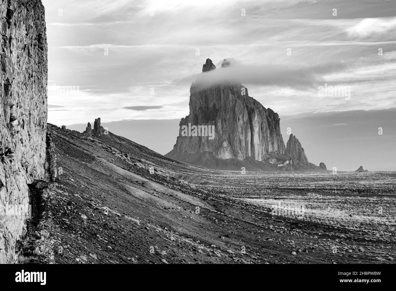 USA, Südwest, New Mexico, Navajo Nation, San Juan County, Shiprock, *** Ortsüberschrift *** USA, Südwesten, New Mexico, Navajo Nation, San Juan Count Stockfoto
