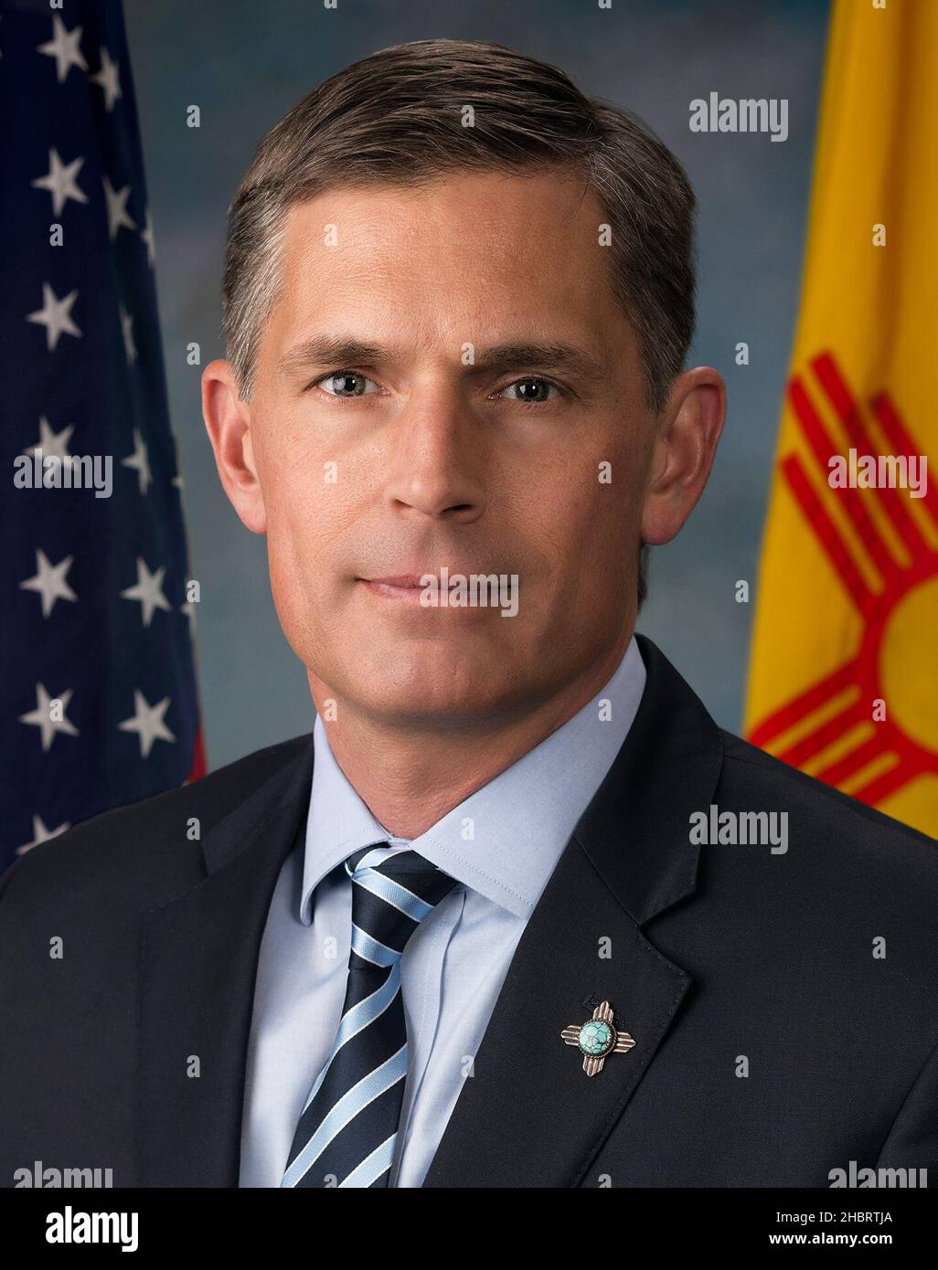 2019 Headshot von US-Senator Martin Heinrich ca. 17. Januar 2019 Stockfoto