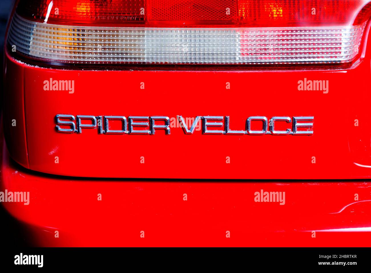 Alfa Romeo Spider Veloce, Oldtimer, Auto, Classic, Alfa Romeo, Pininfarina, Nostalgie, Alt, Rennen, Rallye, Alfa Romeo Spider Dynamik & Dolce Stockfoto