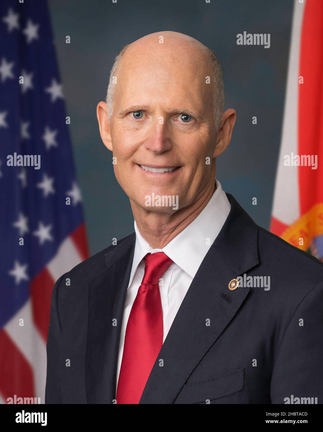 Offizielles Porträt von Senator Rick Scott (R-FL) ca. 11. Januar 2019 Stockfoto