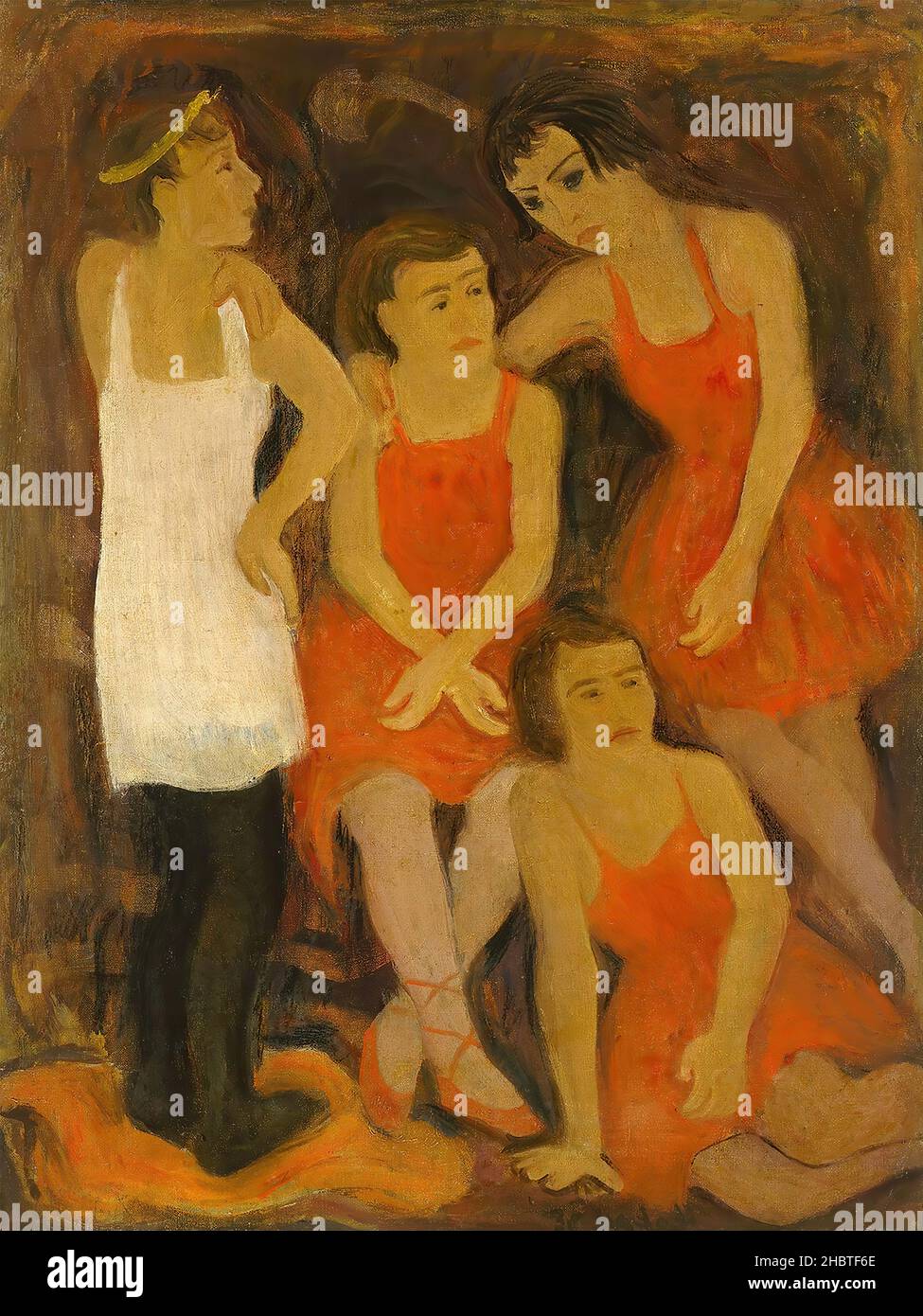 Ballerine - 1938 - Öl auf Leinwand 65,5 x 49,5 cm - Badodi Arnaldo Stockfoto