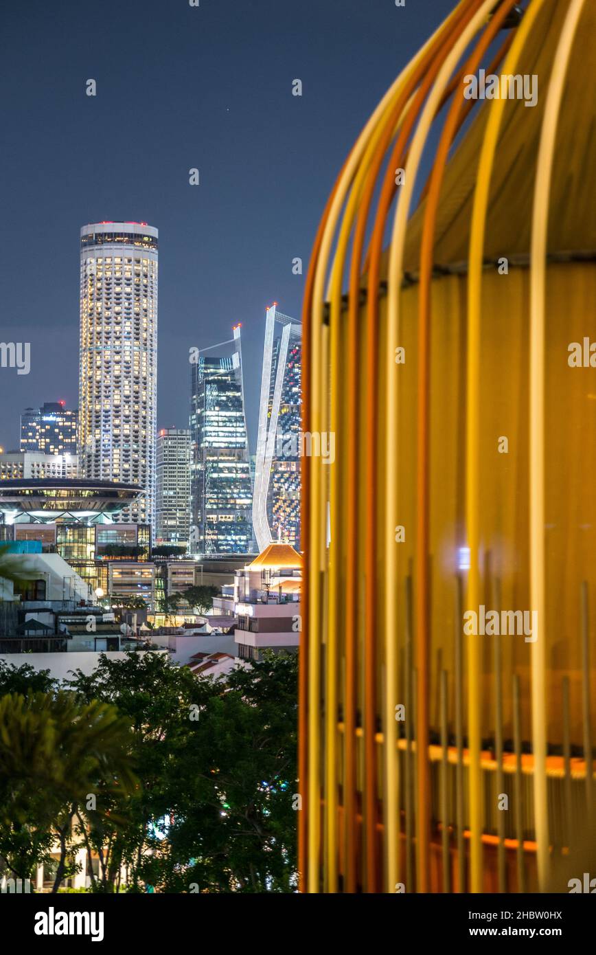 Hotel ParkRoyal Collection Pickering, Singapur Stockfoto