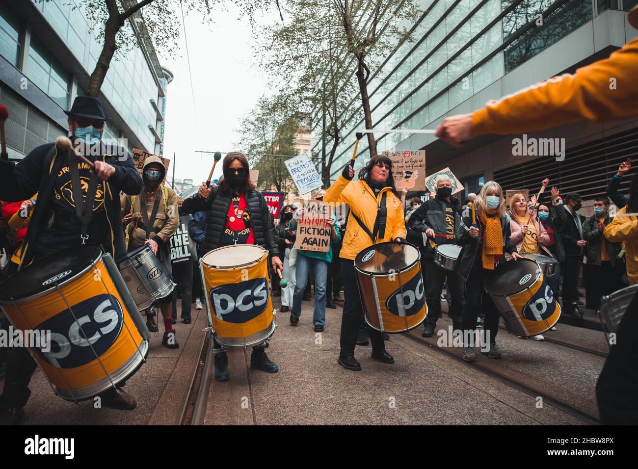 Protest - Tötet Den Gesetzentwurf Stockfoto