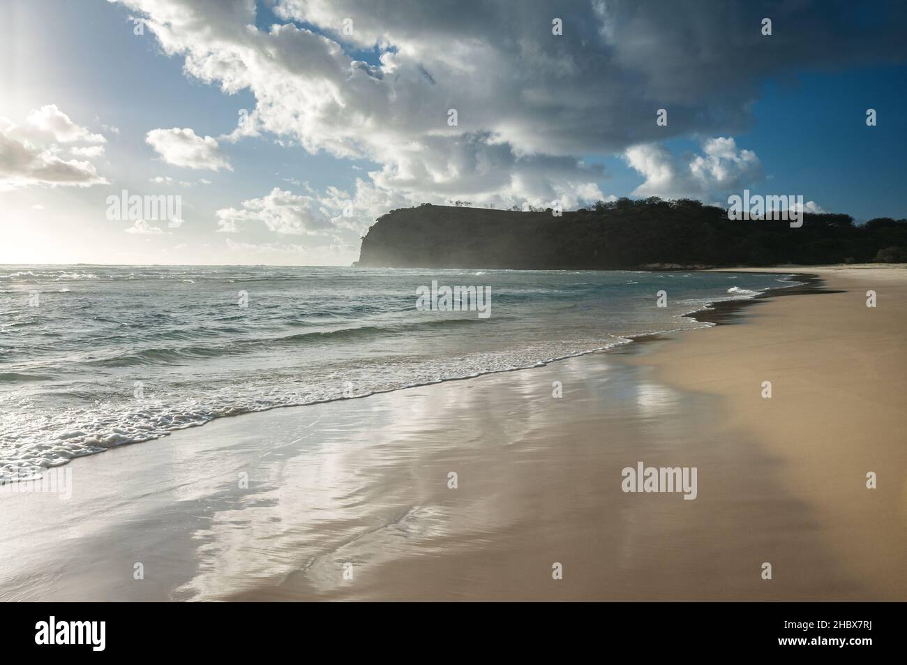Indian Head an der Ostküste von Fraser Island. Stockfoto