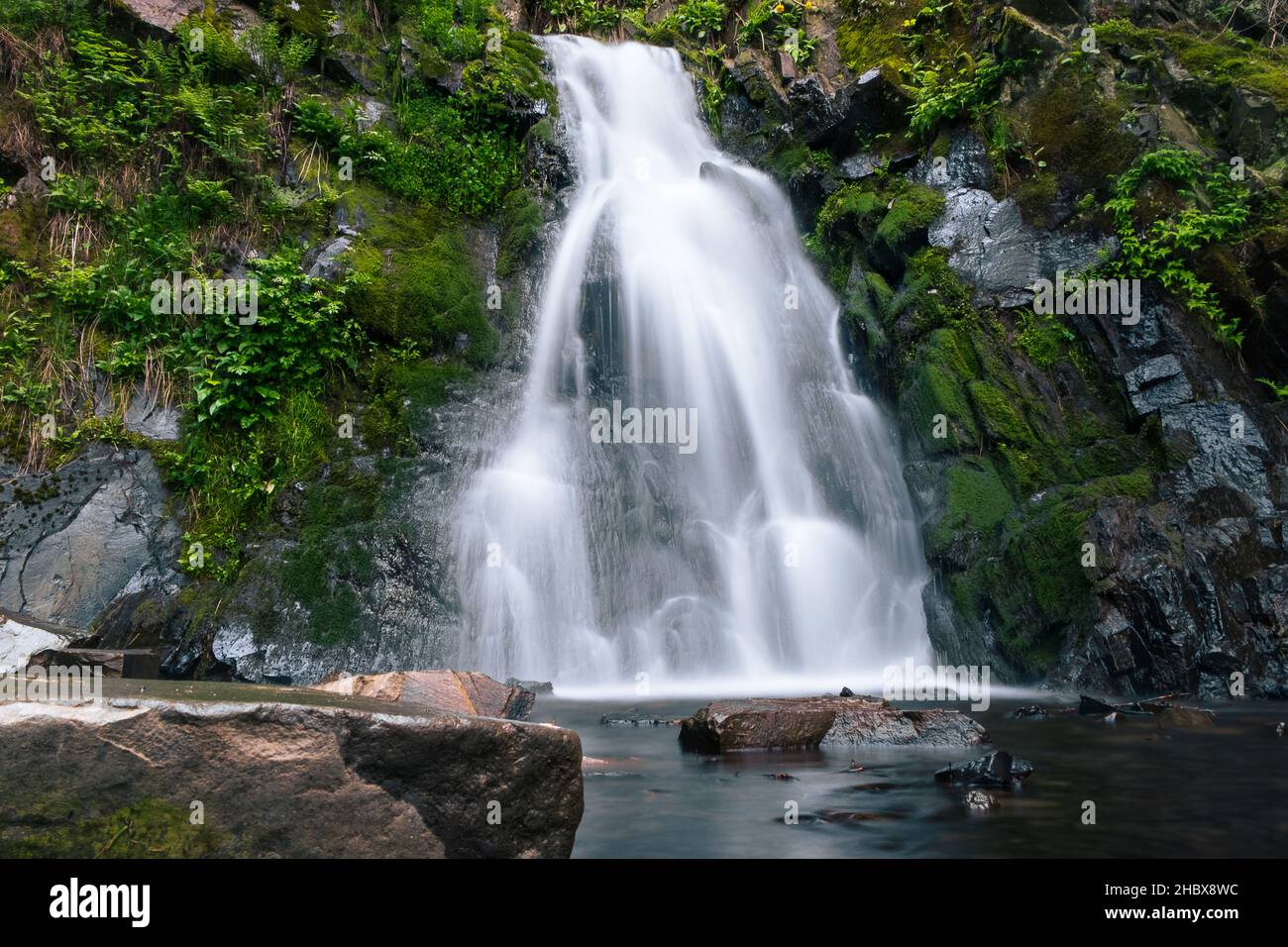 Wasserfall Stockfoto