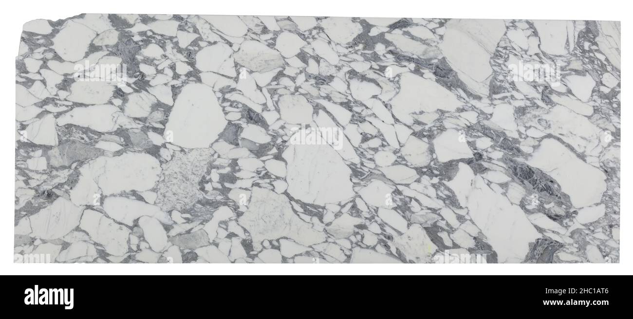 arabescato corchia Cervaiole Carrara Faniello Marmorplatte Super hochauflösende 3D Mustermodellierung. Luxuriöse Architektur und Design. Stockfoto