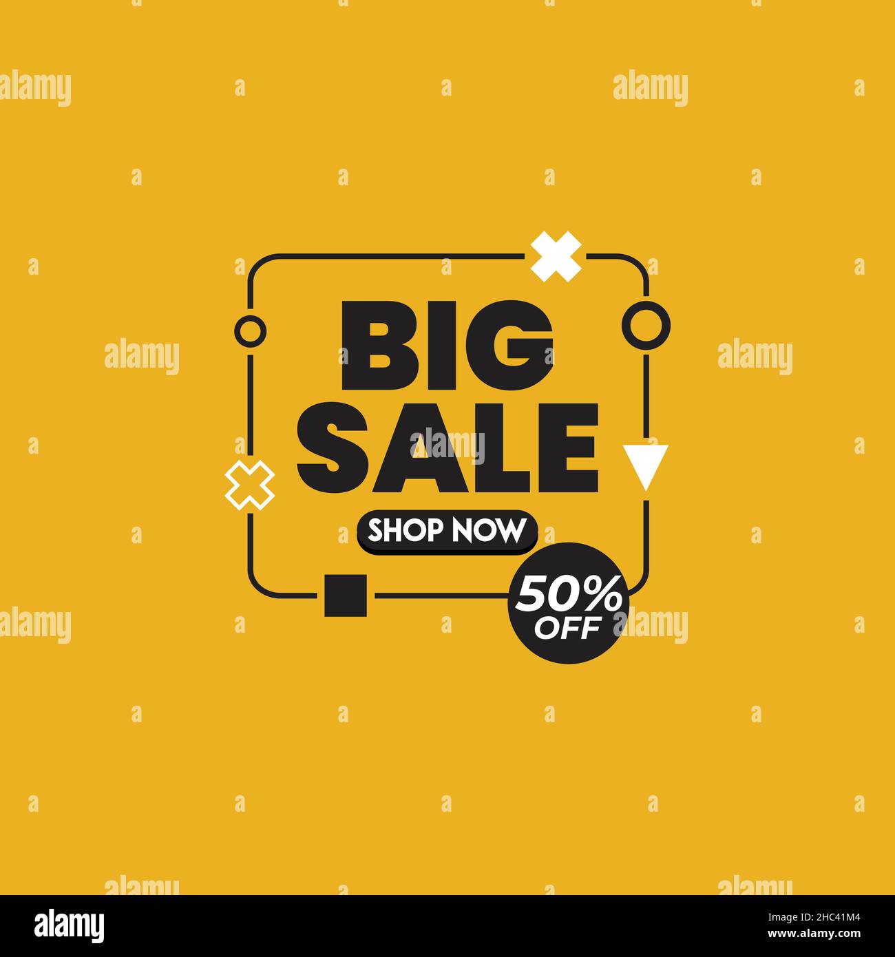 Sonderangebot Rabatt Vektor-Banner oder Mega Sale Deal. Set von Etiketten und Sticker zum Verkauf, Produktförderung, Sonderangebot, Shopping, E-Commerce. V Stock Vektor