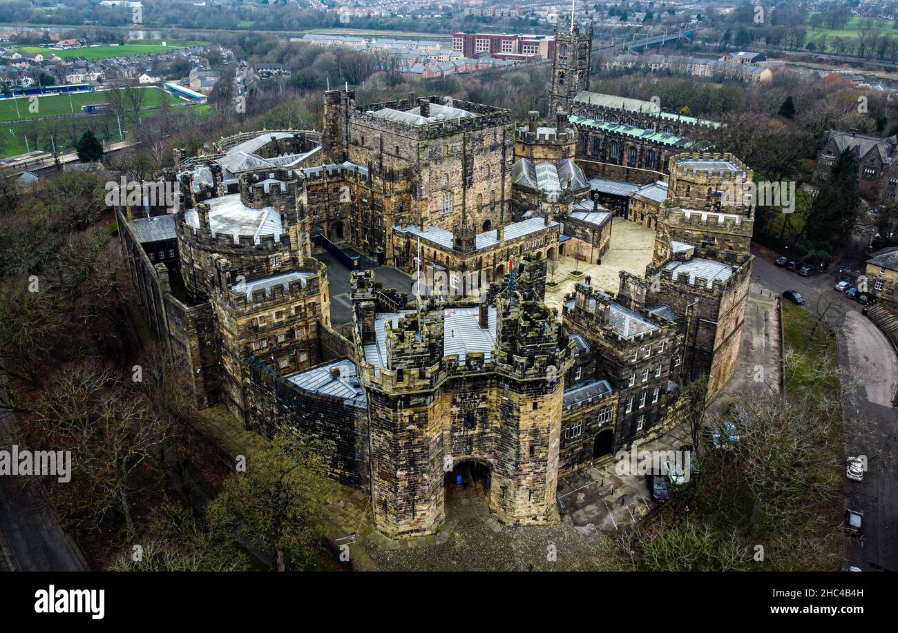 Lancaster Castle, England Stockfoto