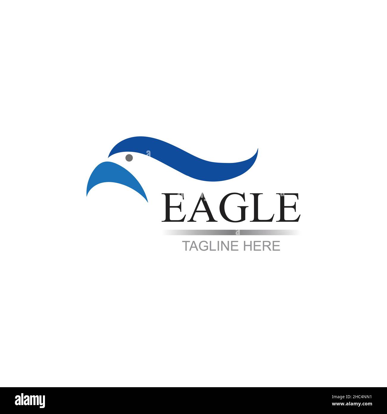 eagle Logo Vektor Illustration Design Vorlage - Vektor Stock Vektor