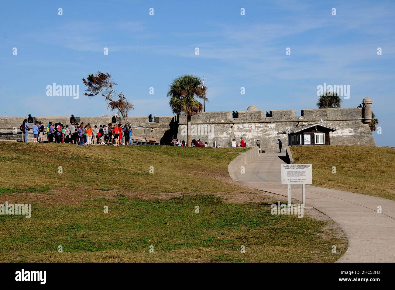 ST. AUGUSTINE / FLORIDA / USA - 05. 2017.- älteste Stadt Amerikas gegründet von Pedro Menendez de Aviles in 1565 Reisen tourisim historischen Orten . (Foto: Francis Dean/Dean Picturs) Stockfoto