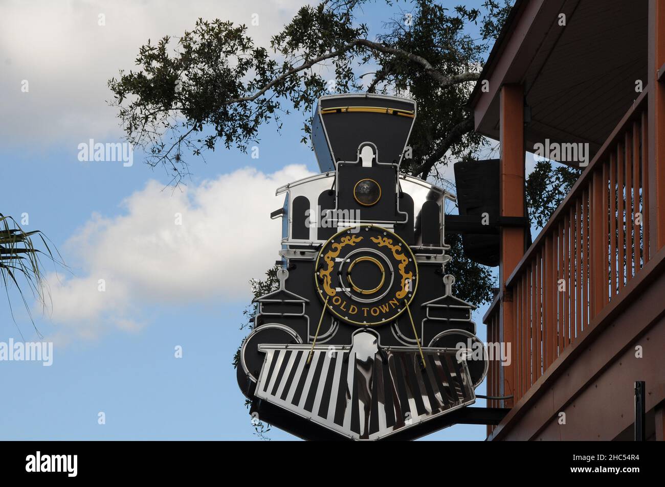 KISSIMMEE/ORLANDO/FLORIDA/USA - 30. NOVEMBER 2017. Besucher und Reisende in die Altstadt von kissimmee, Florida, USA (Foto: Francis Dean/Dean Picturs) Stockfoto