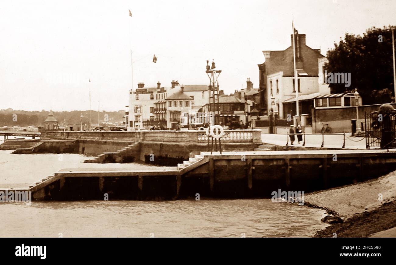 Cowes, Isle of Wight, Anfang 1900s Stockfoto