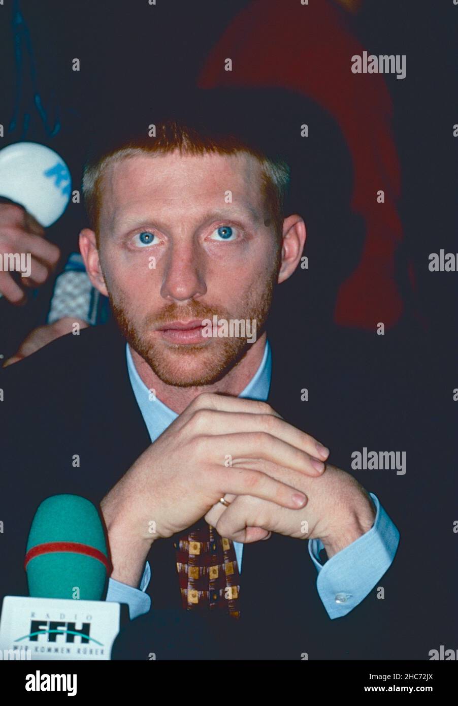 Deutscher Tennisspieler Boris Becker, Frankfurt, Deutschland ,1994 Stockfoto