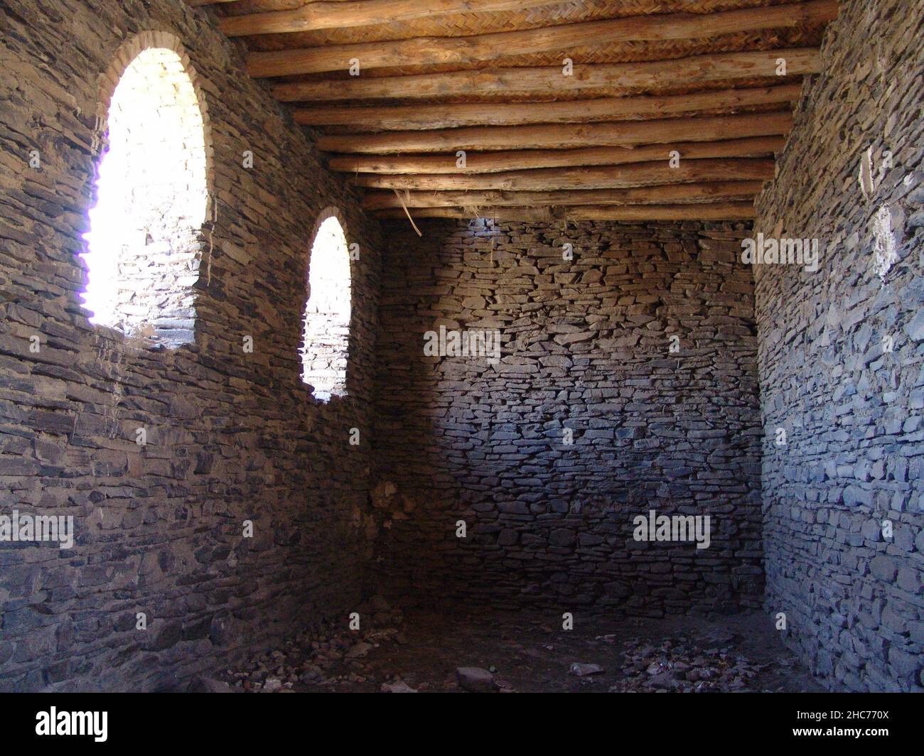 Varkaneh Steindorf in Hamedan, Iran Stockfoto