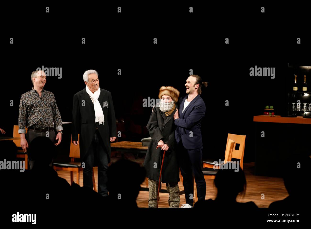 Gundula Köster, Agata Pontius, Caroline Siebert, Henning Bormann, Thilo Herrmann, Giso Weißbach, Helge Marx, Peter André Rodekuhr, Alexander G. Schäfe Stockfoto