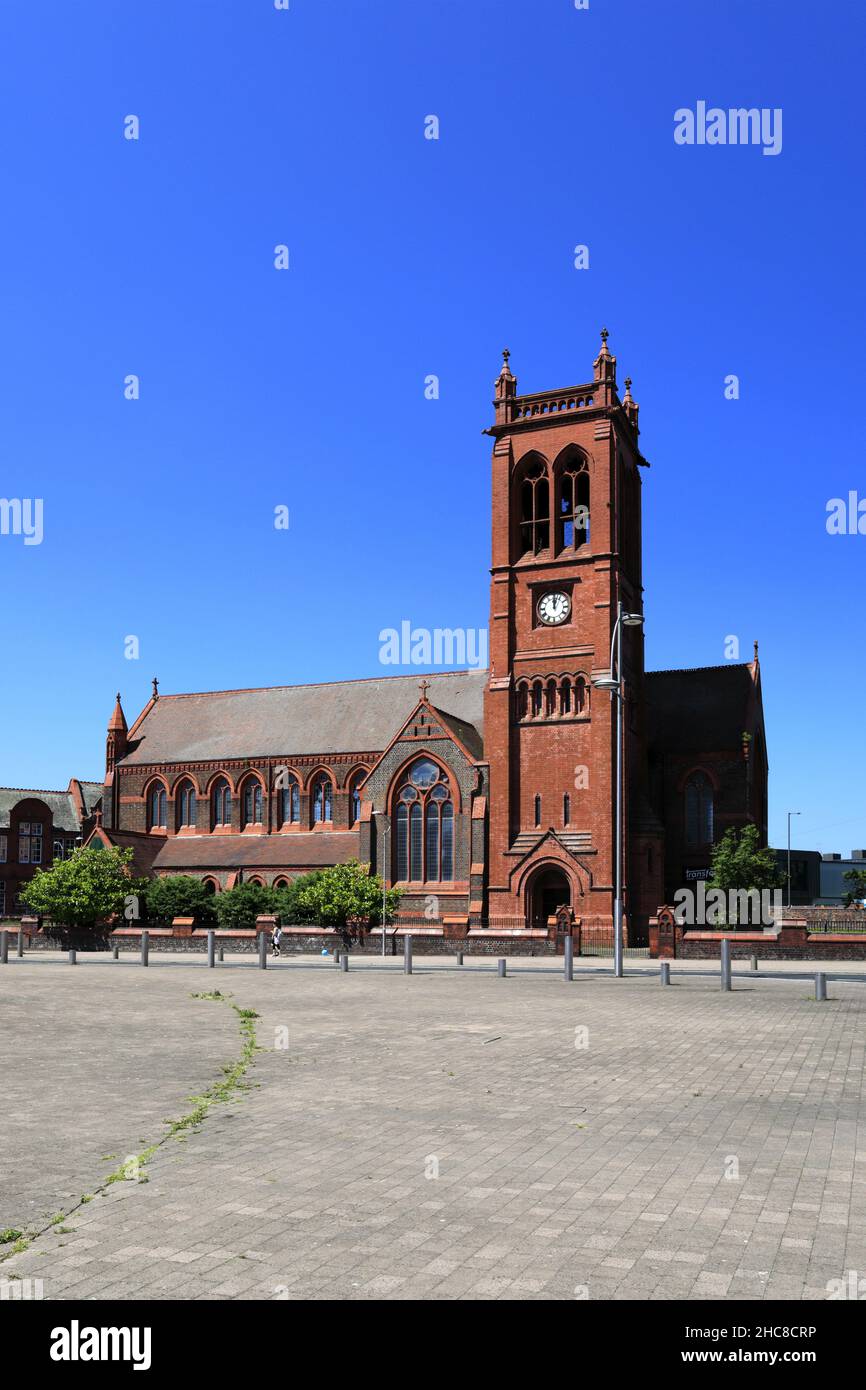 St Paul's Church, Widnes Town, Cheshire, England, Großbritannien Stockfoto