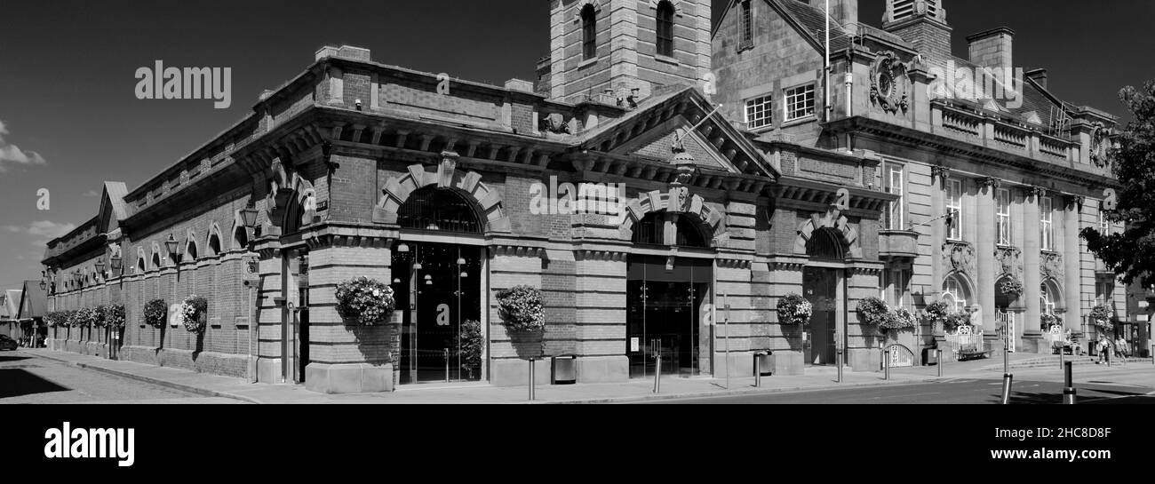 The Market Hall, Stadt Crewe, Ceshire, England, Großbritannien Stockfoto