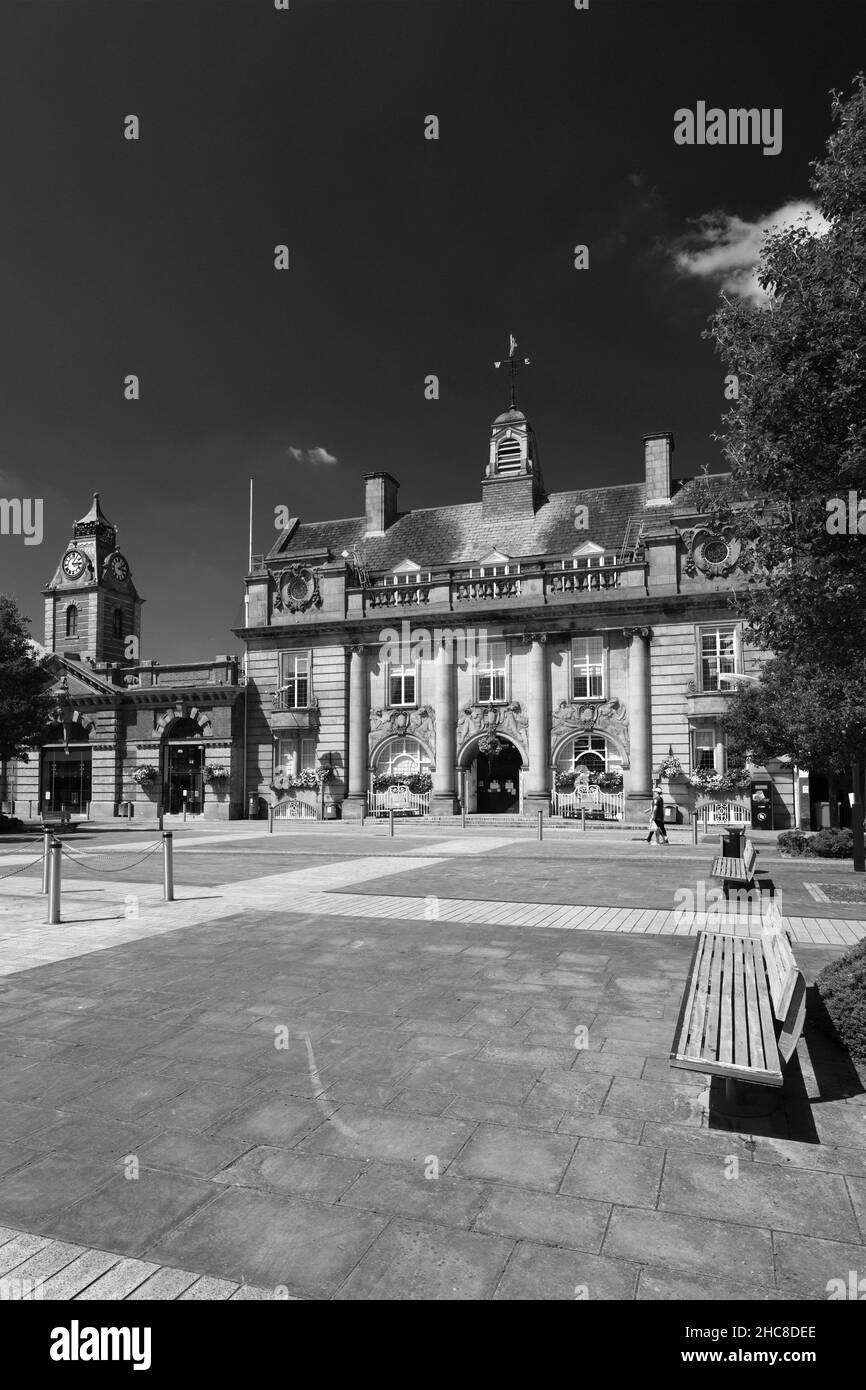 Das Registerbüro von Che-Hire East, Memorial Square, Crewe, Che-Hire, England, VEREINIGTES KÖNIGREICH Stockfoto