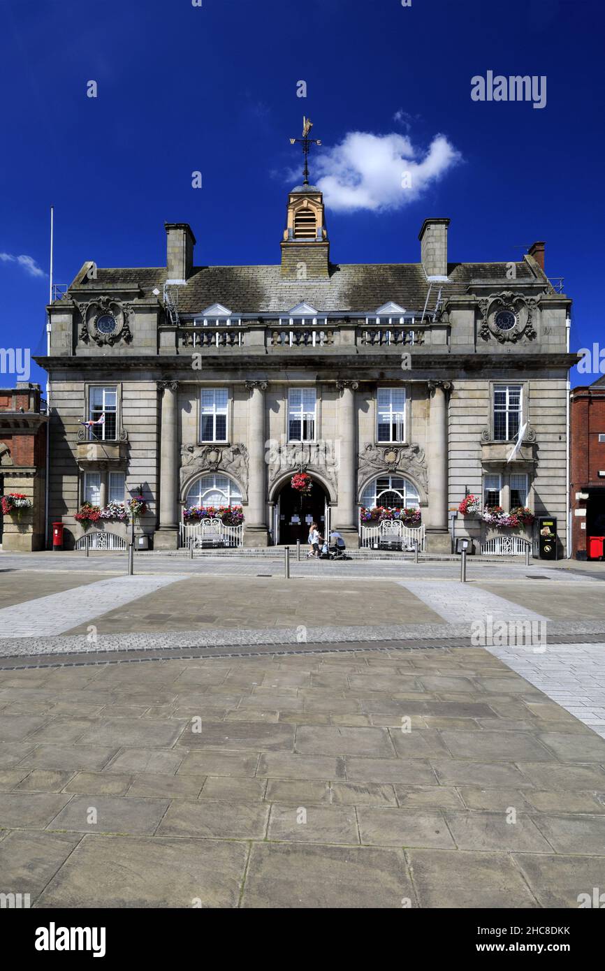Das Registerbüro von Che-Hire East, Memorial Square, Crewe, Che-Hire, England, VEREINIGTES KÖNIGREICH Stockfoto