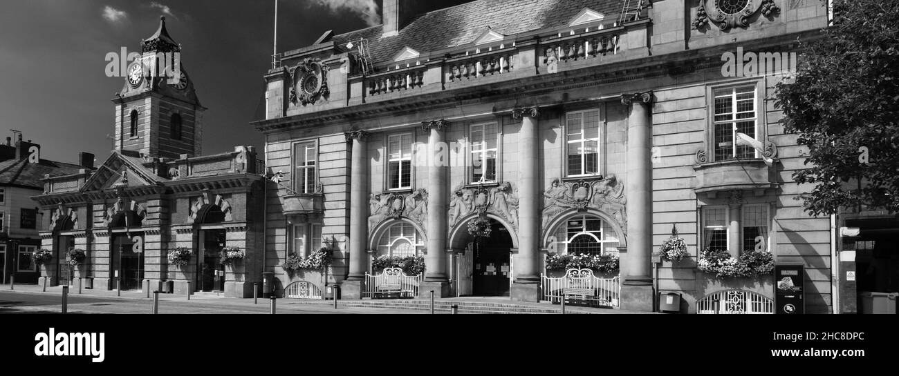Das Registerbüro von Che-Hire East, Memorial Square, Crewe, Che-Hire, England, VEREINIGTES KÖNIGREICH Stockfoto