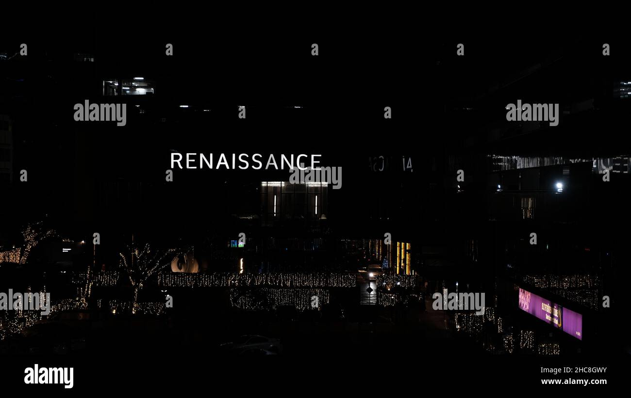 Renaissance Ratchaprasong Hotel Phloen Chit Rd, Lumphini, Khet Pathum Wan Bangkok Thailand Stockfoto