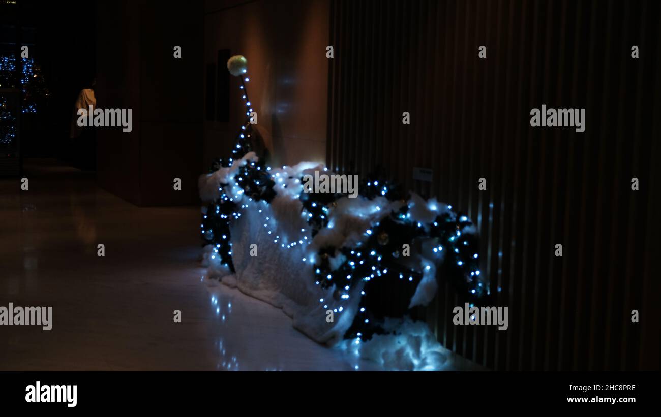 Dark Night Lights Abstracts und Hintergründe crappy Fotos Stockfoto