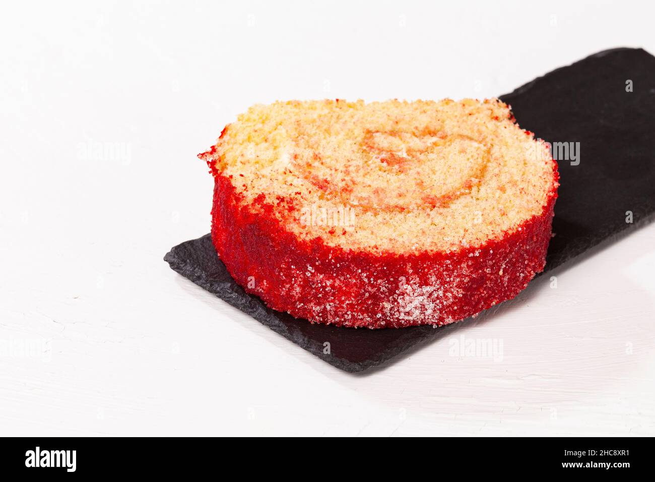 Leckere Süße Guava-Rolle, Traditionelles Kolumbianisches Dessert Stockfoto