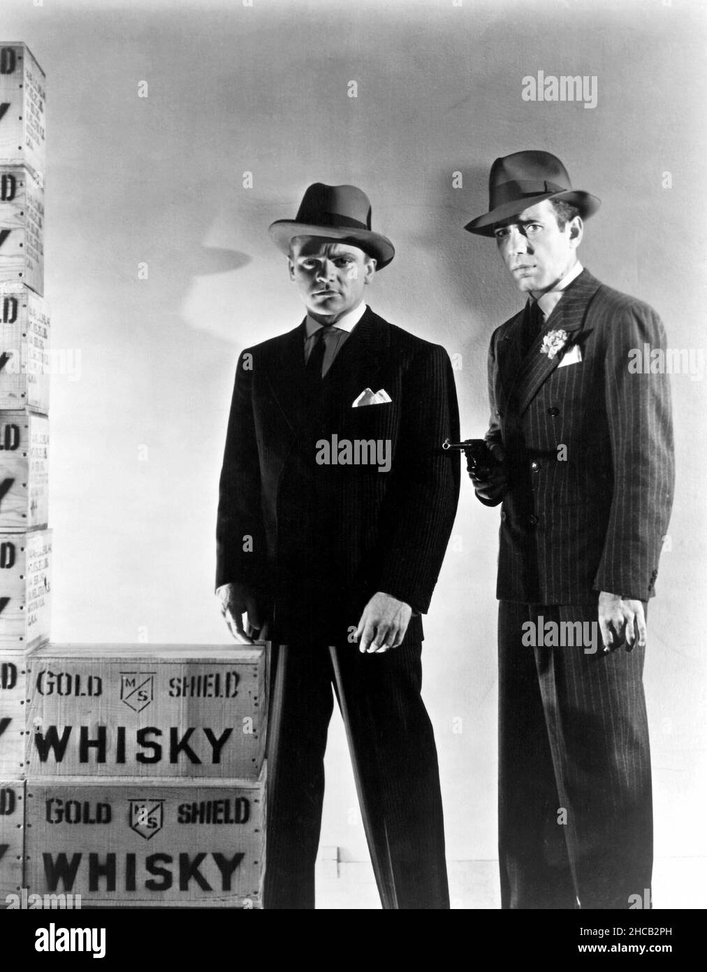 HUMPHREY BOGART und JAMES CAGNEY in DEN GOLDENEN ZWANZIGERN (1939), Regie: RAOUL WALSH. Quelle: WARNER BROS/FIRST NATIONAL/Album Stockfoto