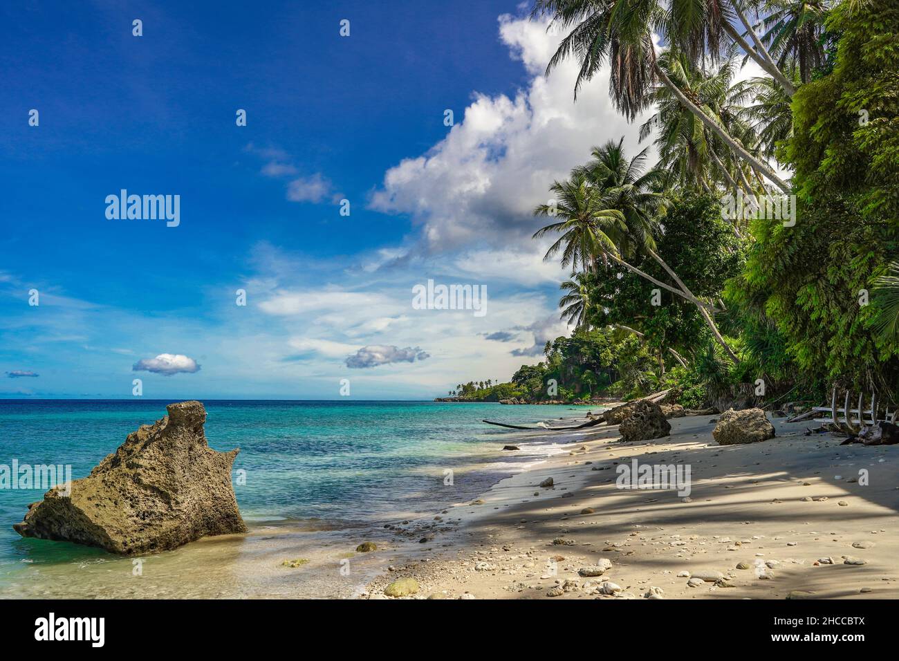 Wunderschöne Aufnahme von Sabang Island, Aceh, Indonesien Stockfoto