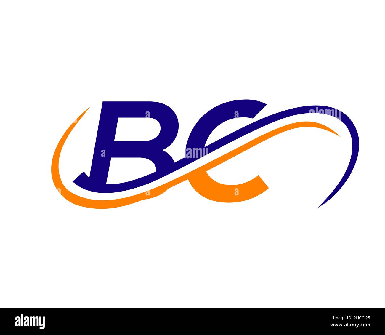 BC Logo Design für Finanz-, Entwicklungs-, Investitions-, Immobilien- und Managementunternehmen Vektor-Vorlage. BC Letter Linked Business Logo. Anfängliche BC Stock Vektor