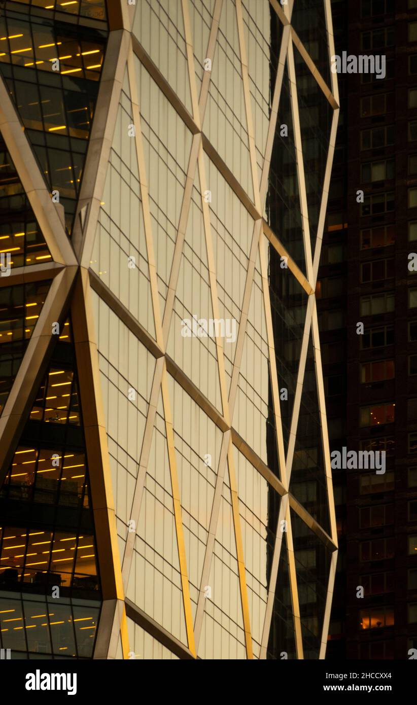 Hearst Tower Gebäude West 57th Street Manhattan NYC Stockfoto