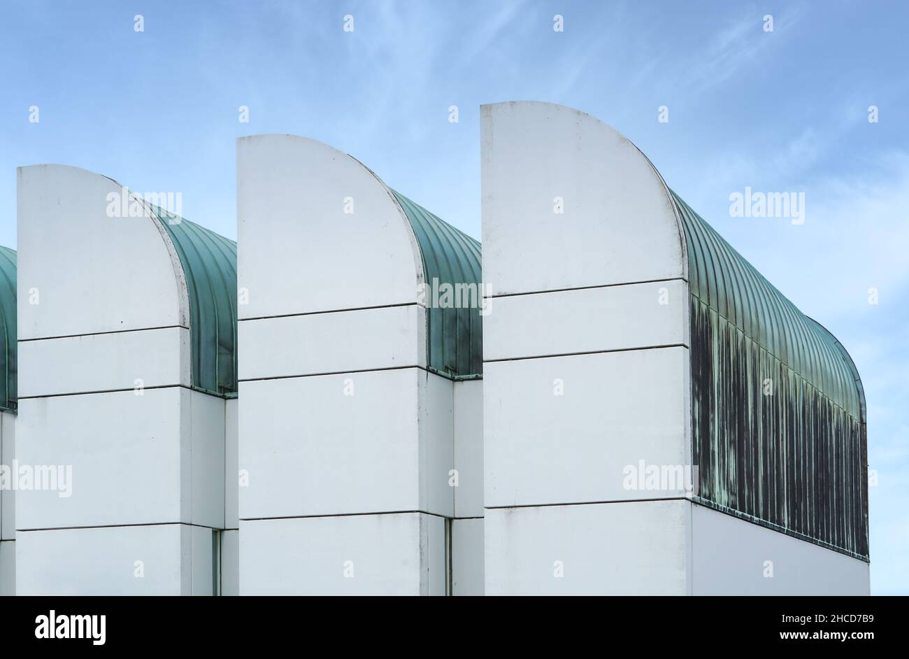 Bauhaus-Archiv Berlin, Entwurf nach Plänen von Walter Gropius Stockfoto