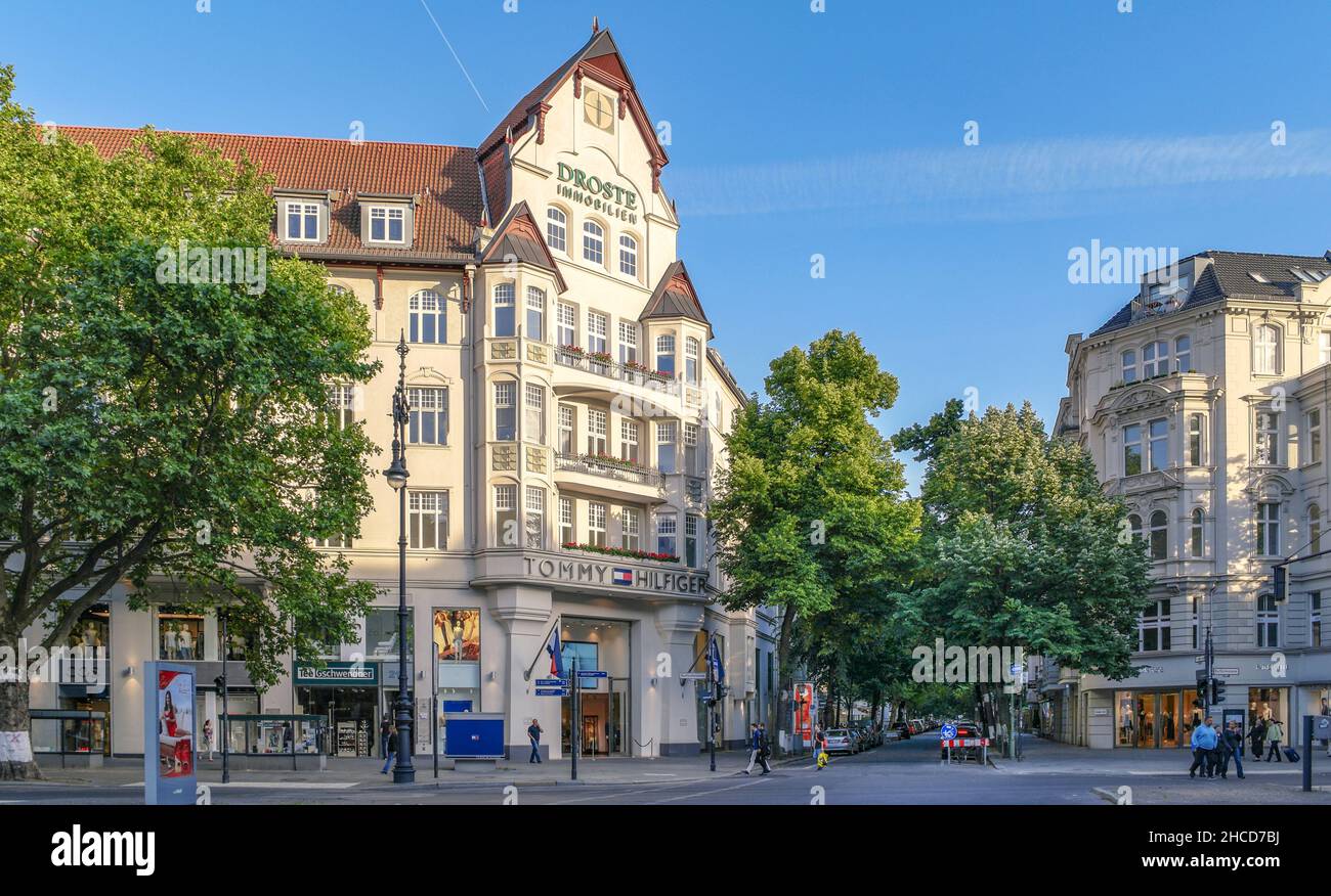 Berlin Kudamm Architektur Stockfoto