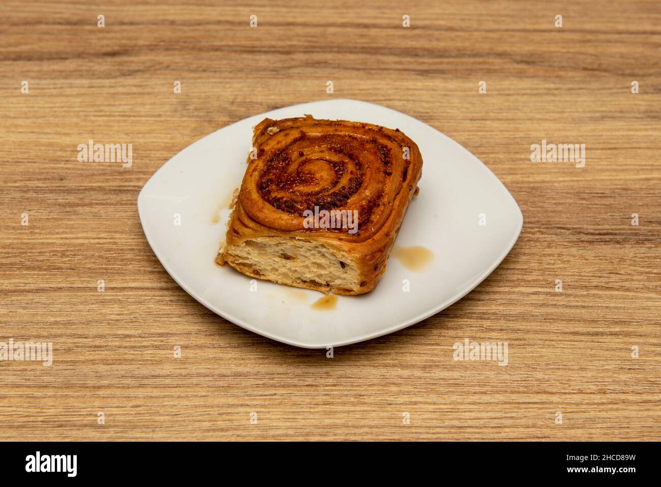 Golfeado ist ein süßes Brot, das typisch für die Gastronomie Venezuelas ist und ursprünglich aus der Hauptstadt des Landes stammt, vor allem aus den Altos Mirandi Stockfoto