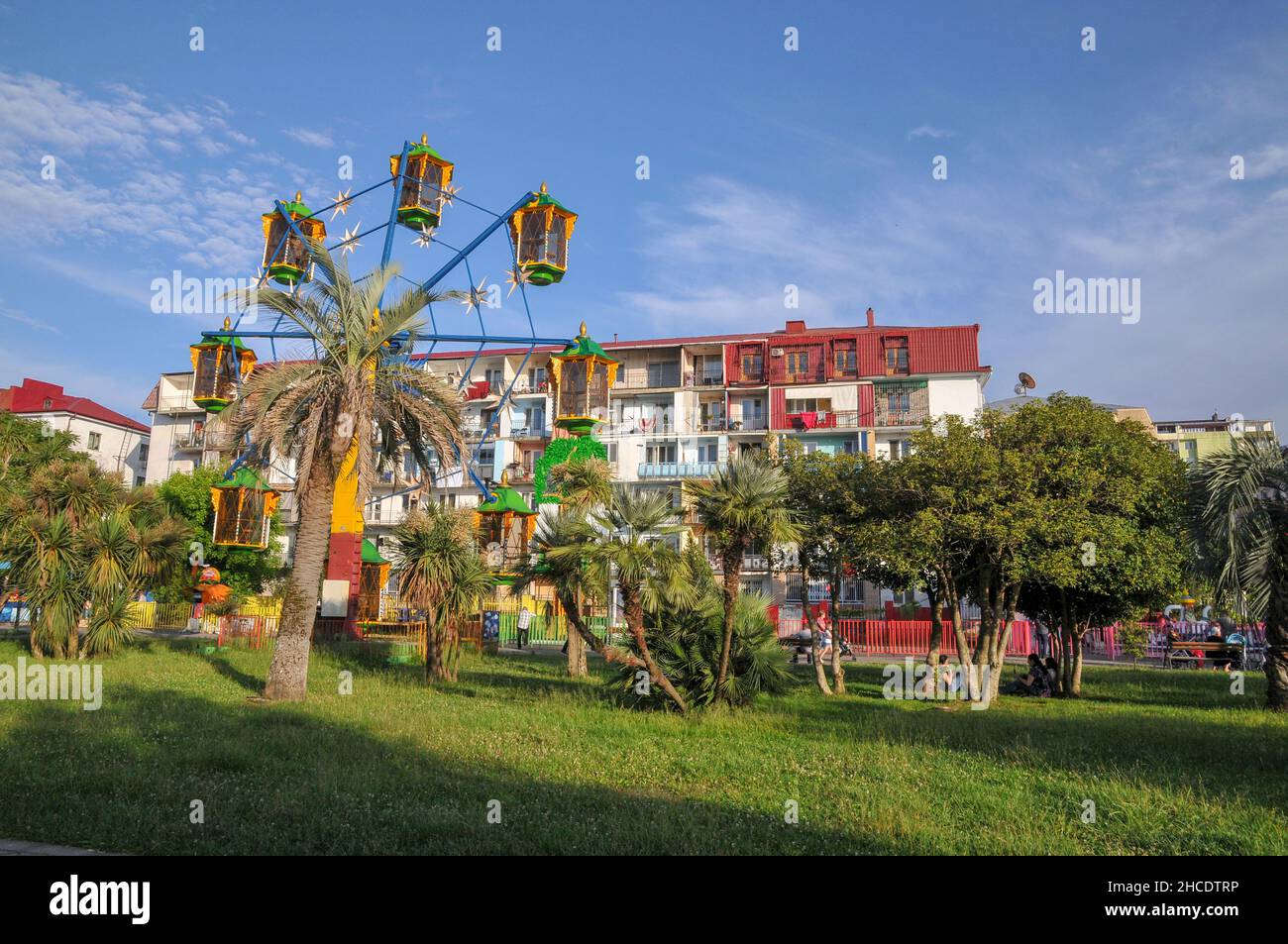 In Batumi, Georgien Stockfoto