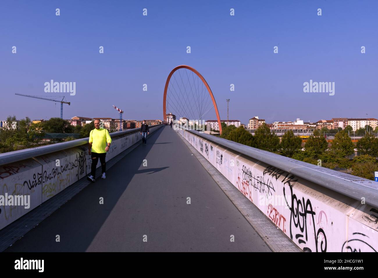 Hauptsitz für kulturelle Treffen und Messen in der Stadt Turin, Italien Stockfoto