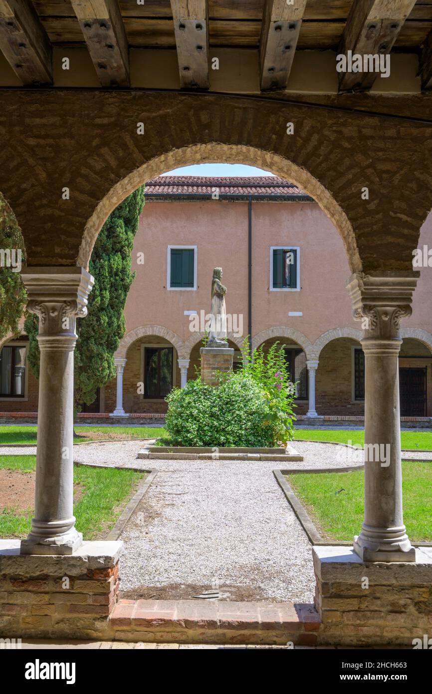 Kloster der Chiesa di San Francesco della Vigna, Castello, Venedig, Provinz Venedig, Italien Stockfoto