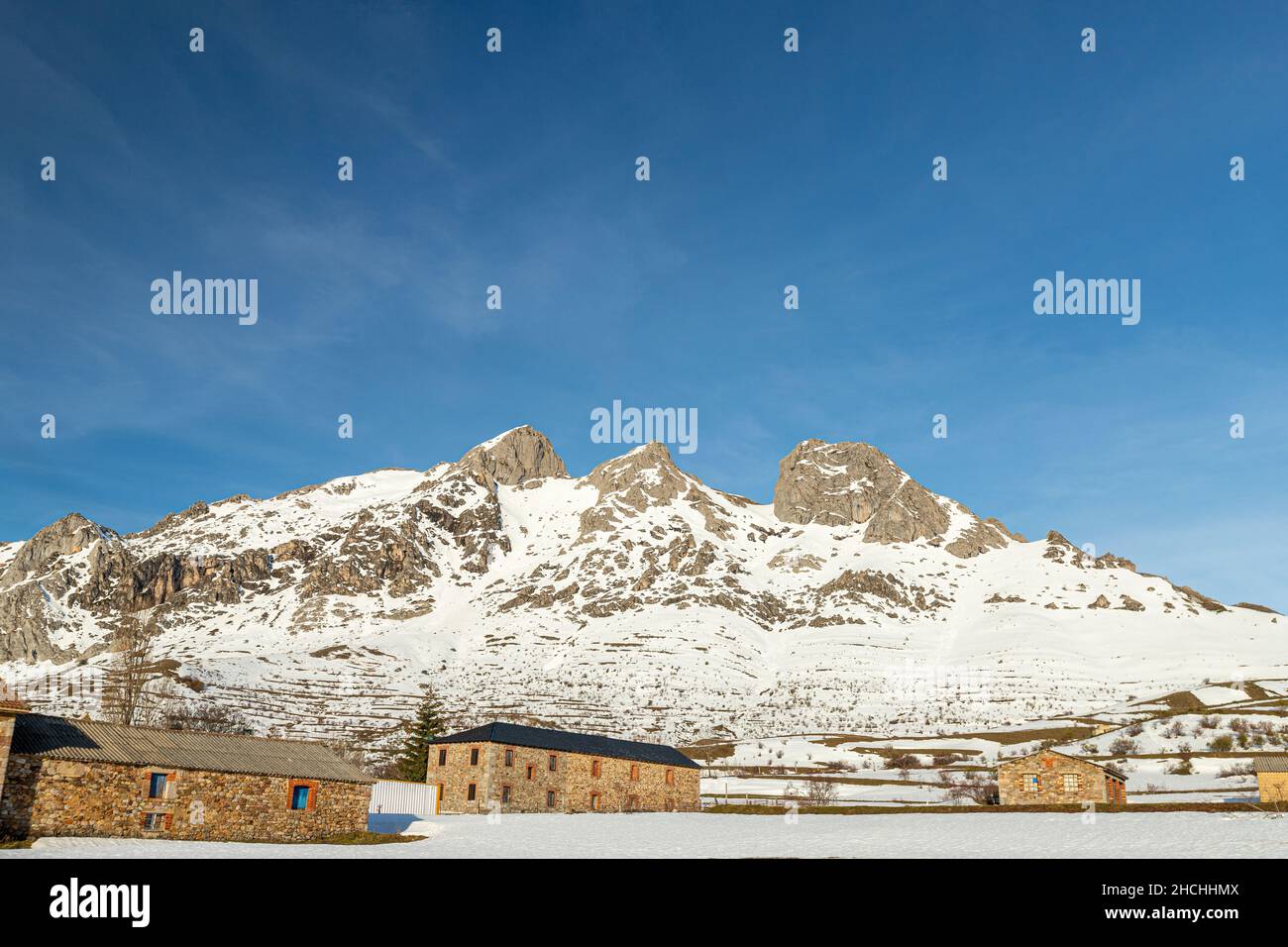 Casares de Arbas. León, España. Stockfoto