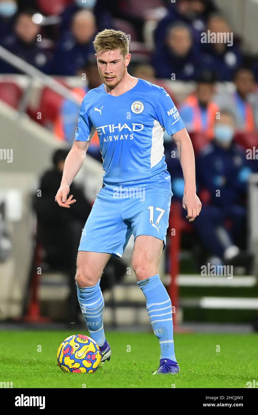 Kevin De Bruyne #17 von Manchester City Stockfoto