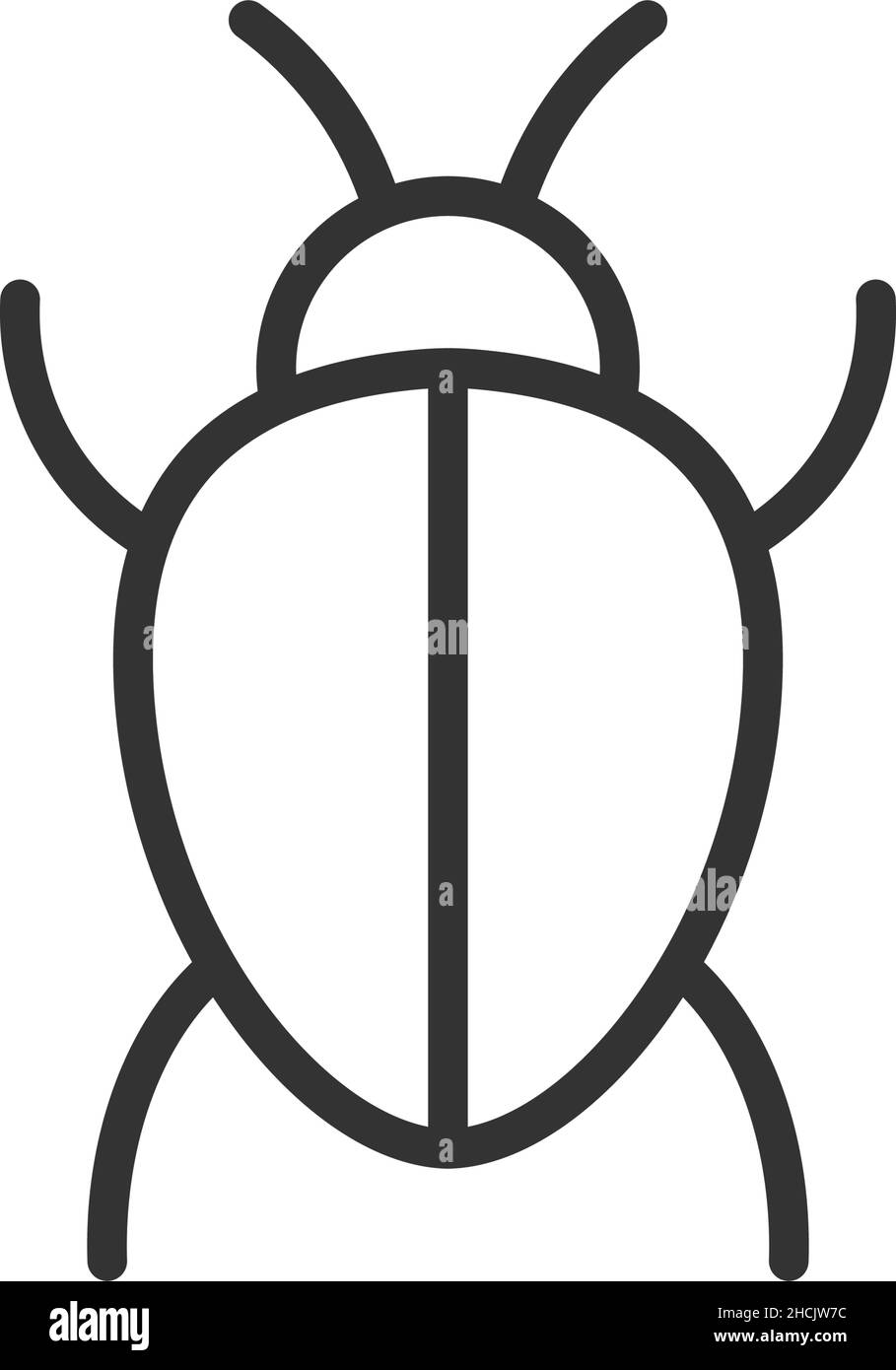 Illustration Ladybug Stockfotos und -bilder Kaufen - Seite 21 - Alamy Intended For Blank Ladybug Template