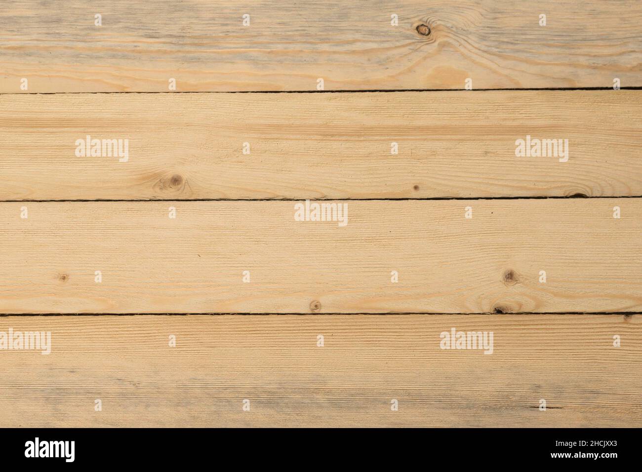 Holzplanken für nahtlosen Holzhintergrund und Textur. Stockfoto