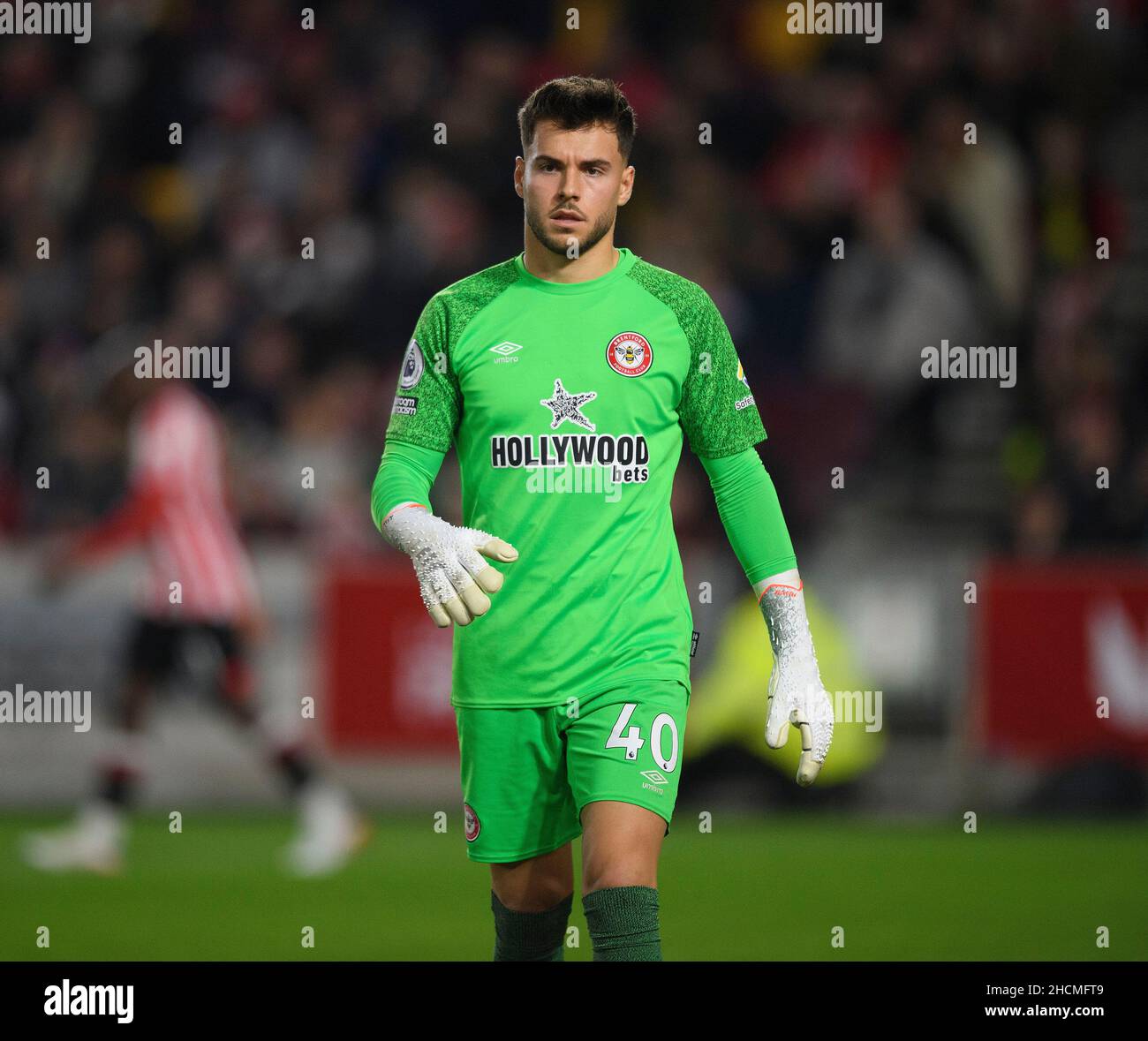 Alvaro Fernandez während des Sieges der Premier League im Brentford Community Stadium Bildnachweis: Kredit: Mark Pain/Alamy Live News Stockfoto