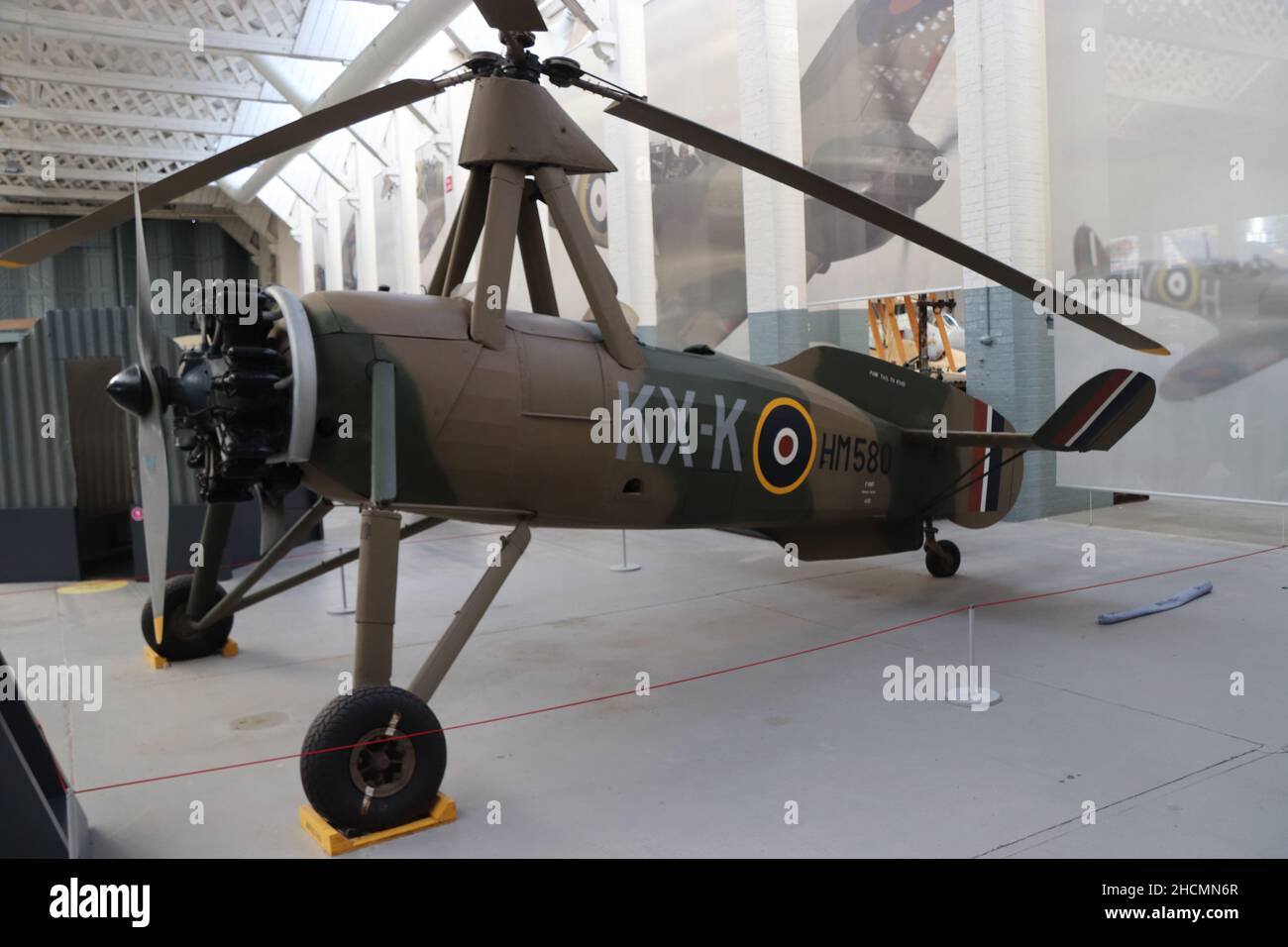 Auto Gyro am IMW Duxford Stockfoto