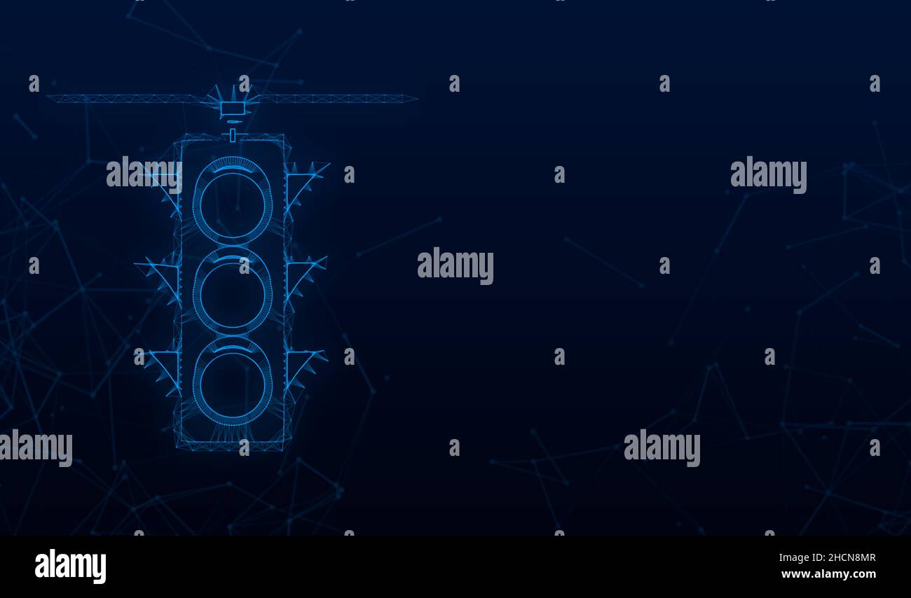 Ampelsymbol. Fußgängerschild. Vektorgrafik Stock Vektor