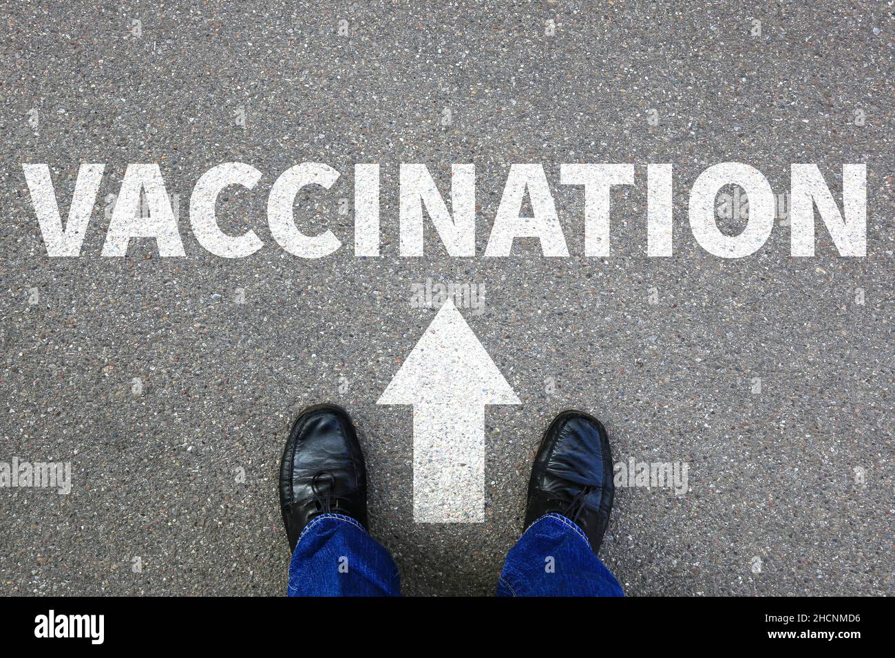Impfung Coronavirus-Impfstoff Coronavirus COVID-19 Covid 19 Menschen Stockfoto