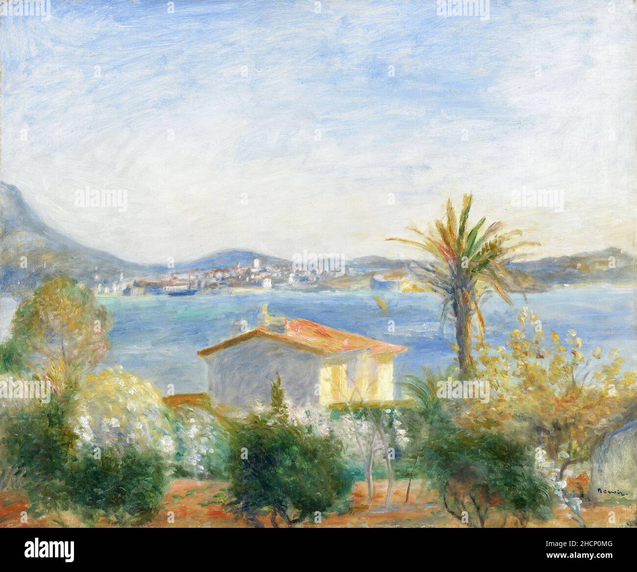 Tamaris, Frankreich des französischen Impressionisten Pierre Auguste Renoir Stockfoto