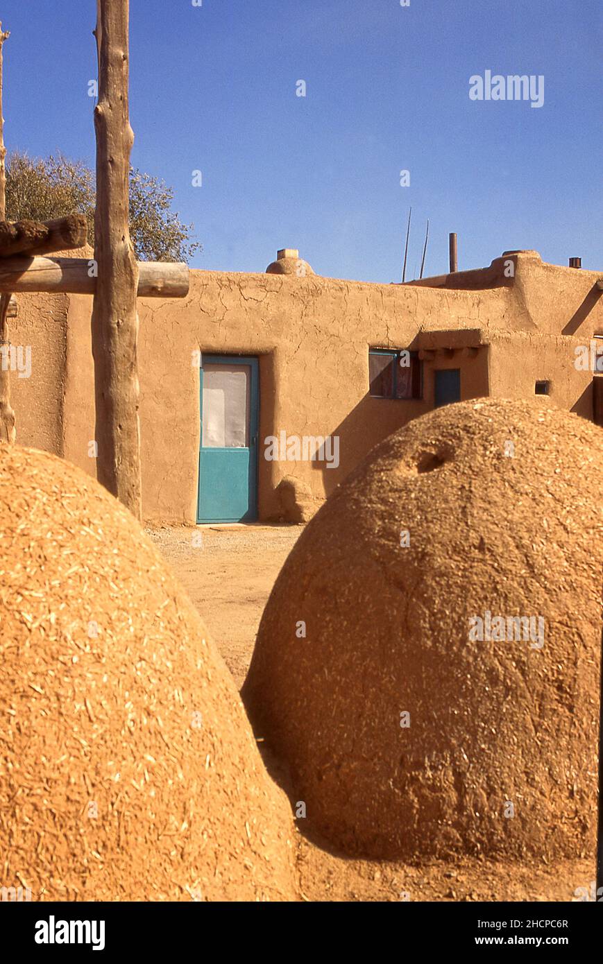 Taos Pueblo Taos New Mexico USA Stockfoto