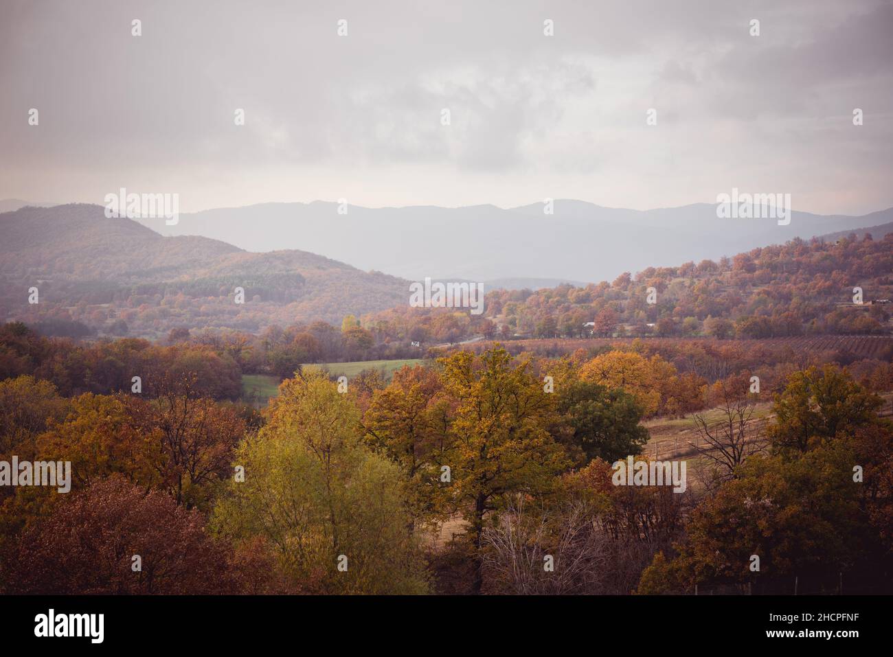 Vitosha Berg, Sofia, Bulgarien Stockfoto