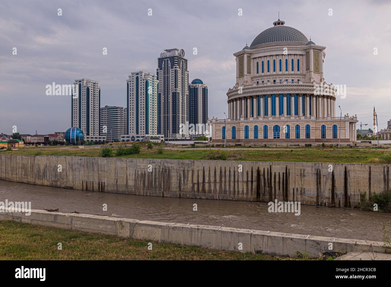 Nationaloper Tschetscheniens in Grosny, Russland. Stockfoto